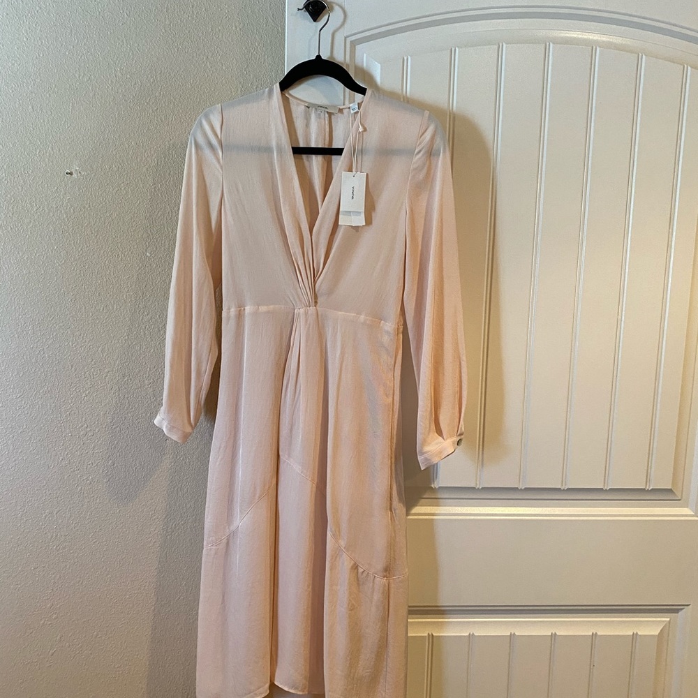 Vince dress, size 4, new with tags, lined, pockets